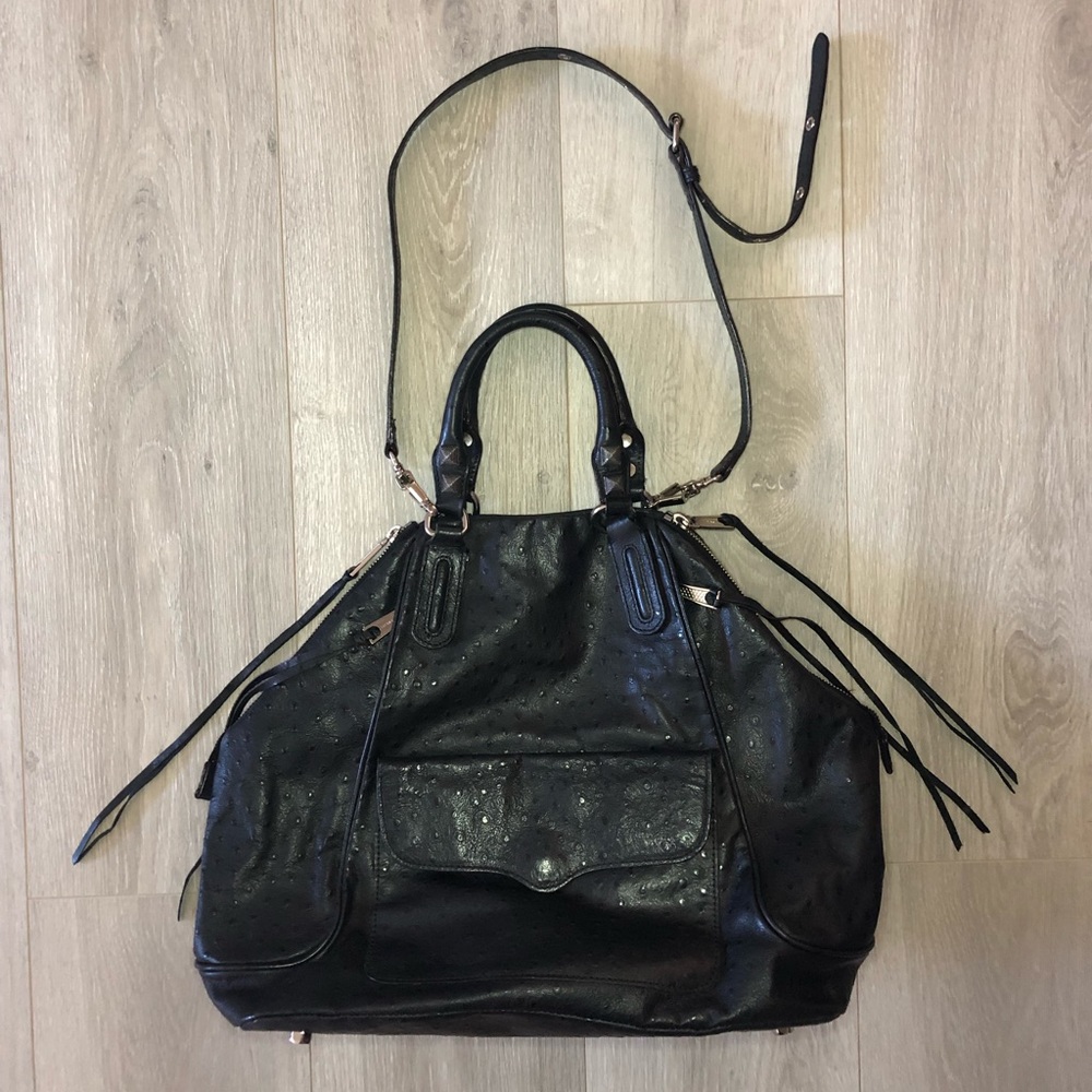 Rebecca Minkoff Leather Romeo Satchel Handle Bag